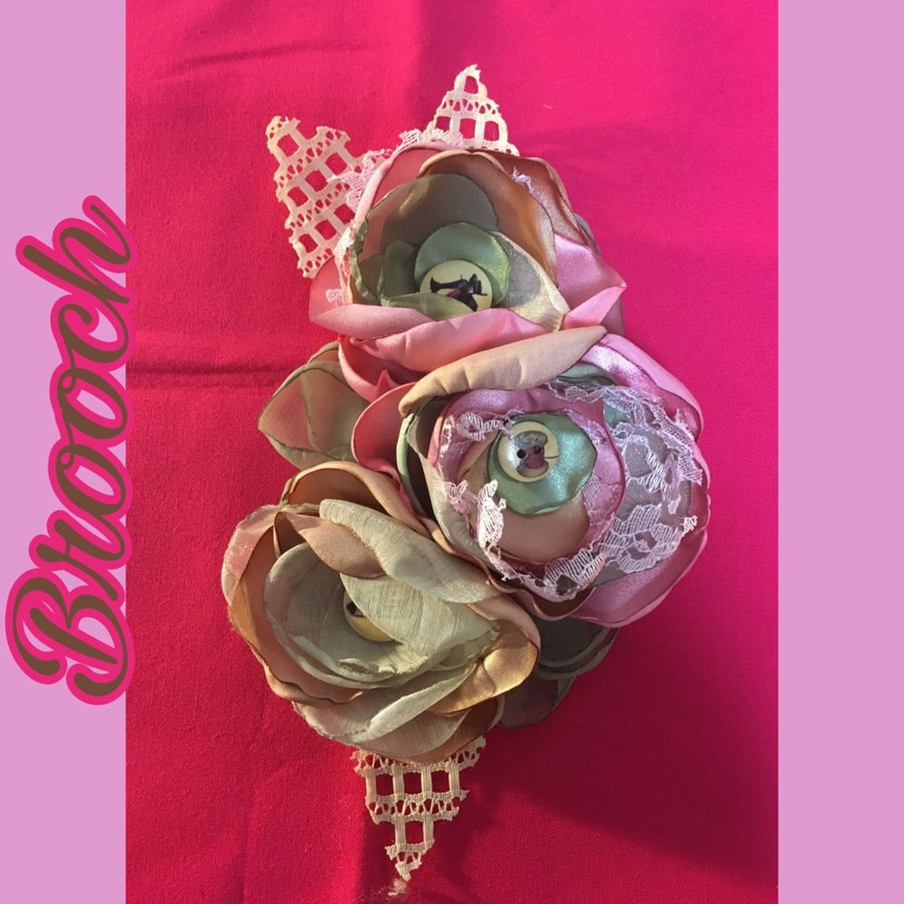Fabric Brooch
